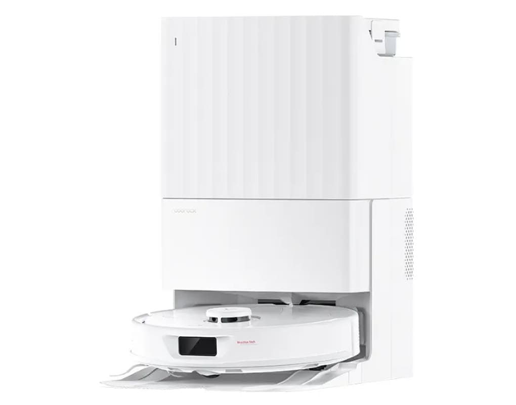 Robot hút bụi lau nhà Roborock Qrevo Edge 5V1 - Đen/Trắng